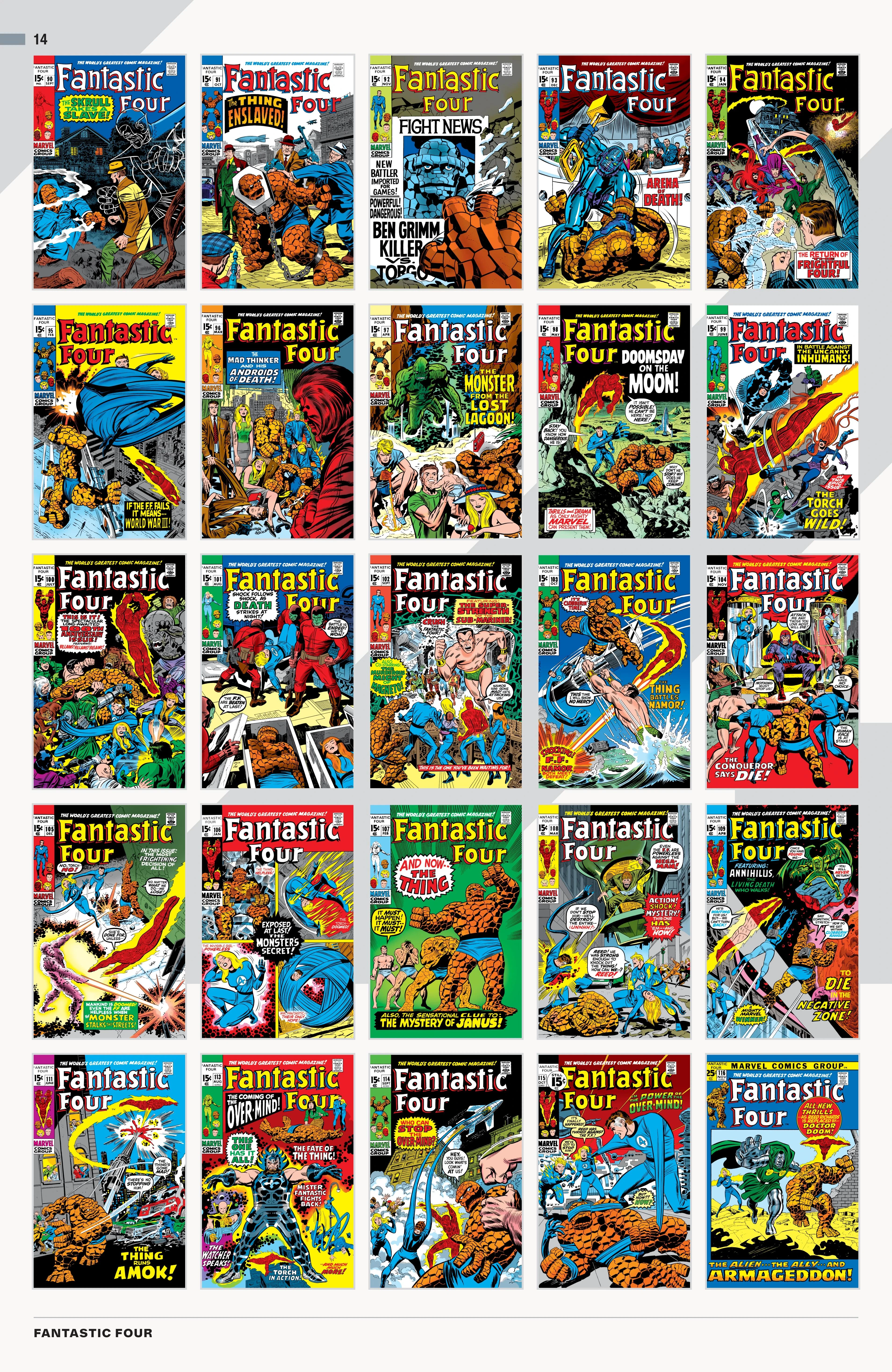 Fantastic Four: 65 Years of the World's Greatest Comic Covers (2026) #1 ...