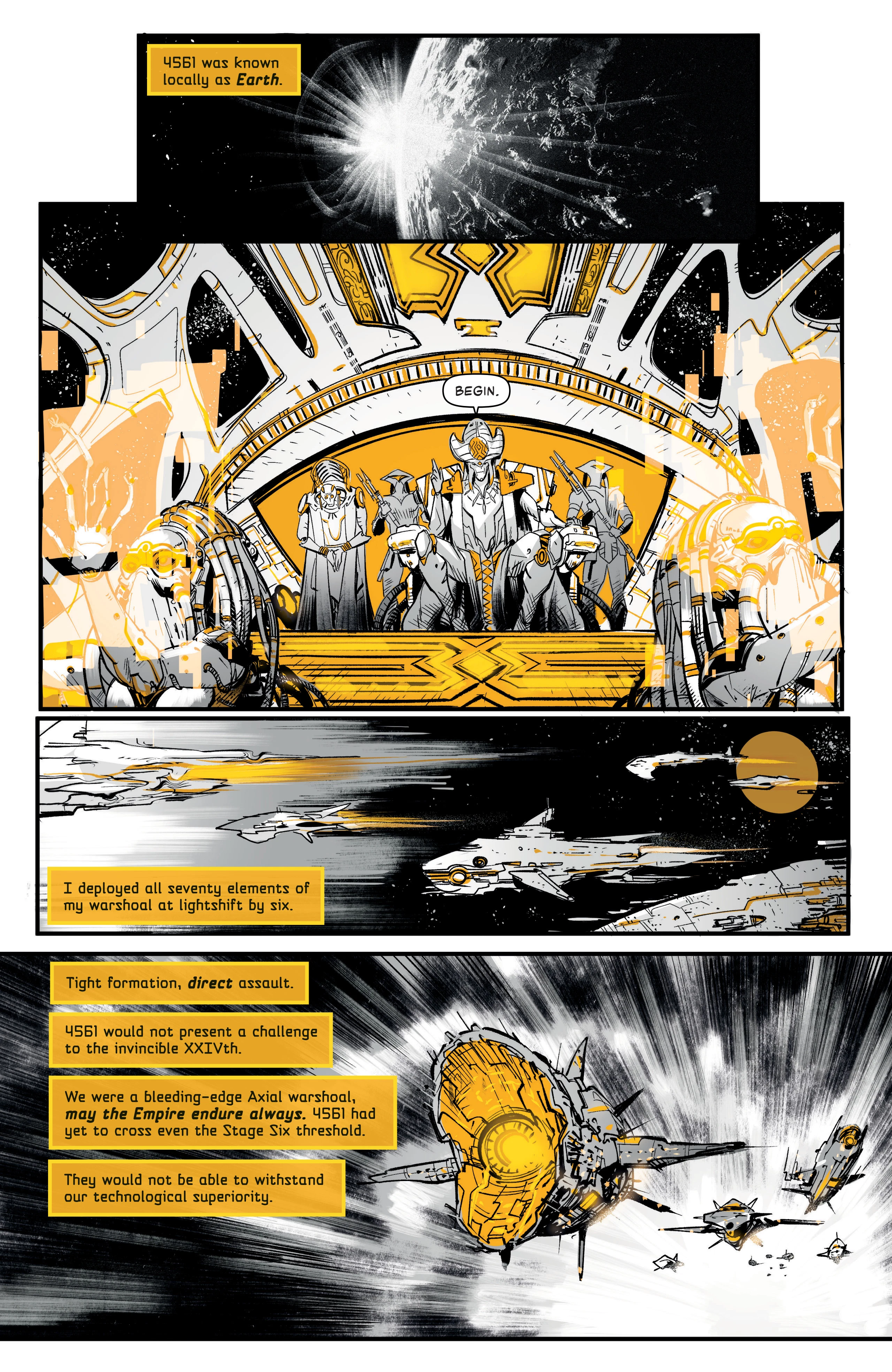 X-O Manowar: Black, White & Gold (2026-) #1 — Read Comics Online